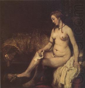Rembrandt Peale Bathsheba at Her Bath (mk05) china oil painting image